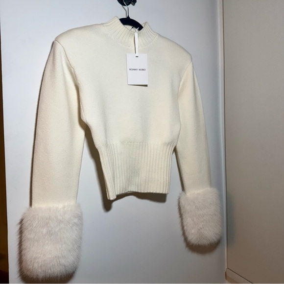 Ronny Kobo - Jenner Knit Top, BNWT - Picture 7 of 11